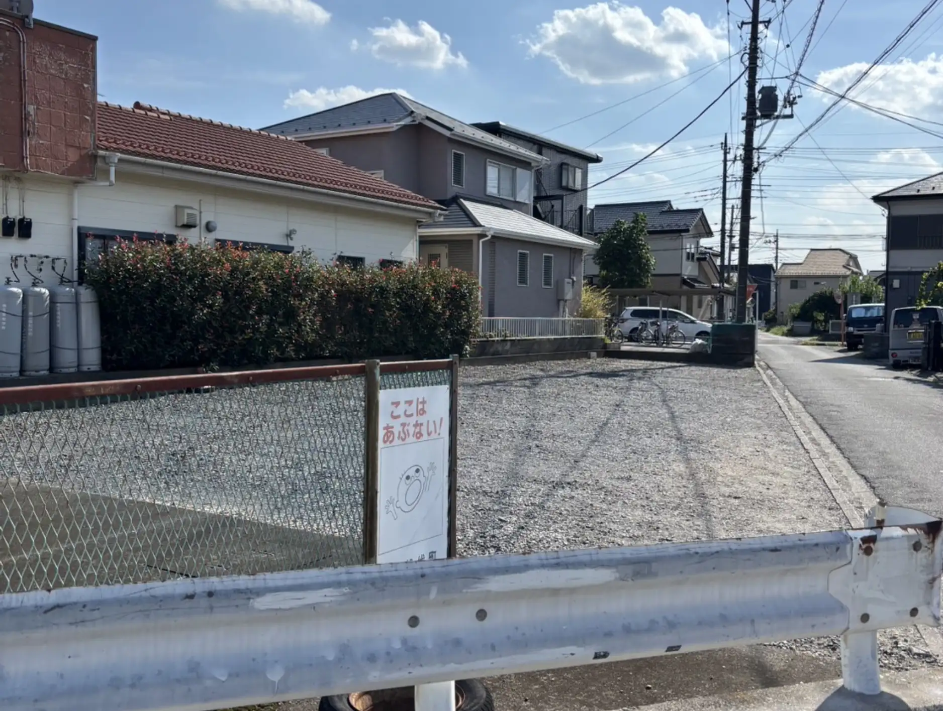 レストランマロン横の駐車場
